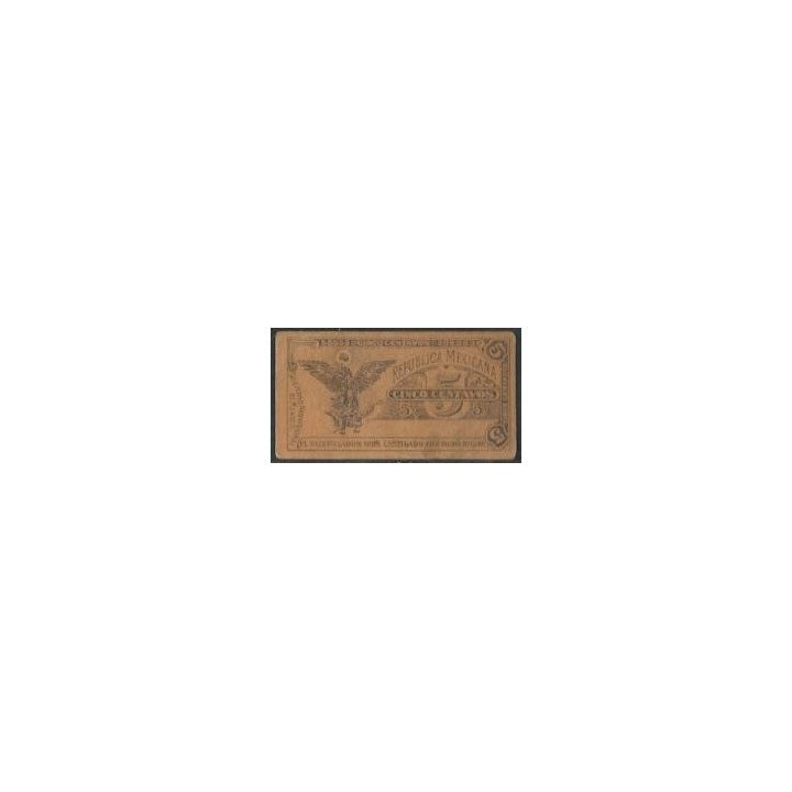 Mexico - Gobierno Provisional 50 Centavos ND1914 Ps697