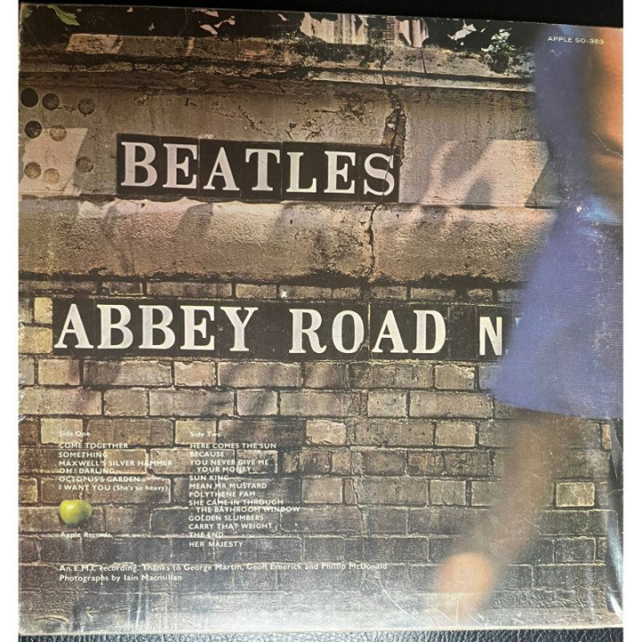The Beatles - Abbey Road reverso