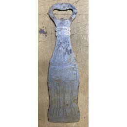 Destapador Plano Coca-Cola Usado 17 cm