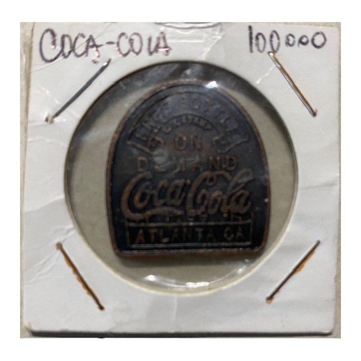 Ficha Coca-Cola Free Bottle Atlanta 1859