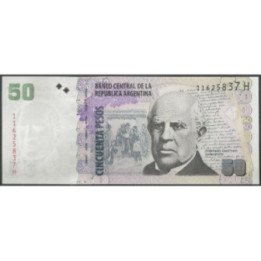Argentina 50 Pesos ND2003-13 Serie H P356