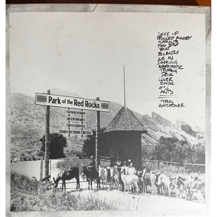 Dave Mathews Band - Park of The Red Rocks ( 3 Vinilos ) reverso