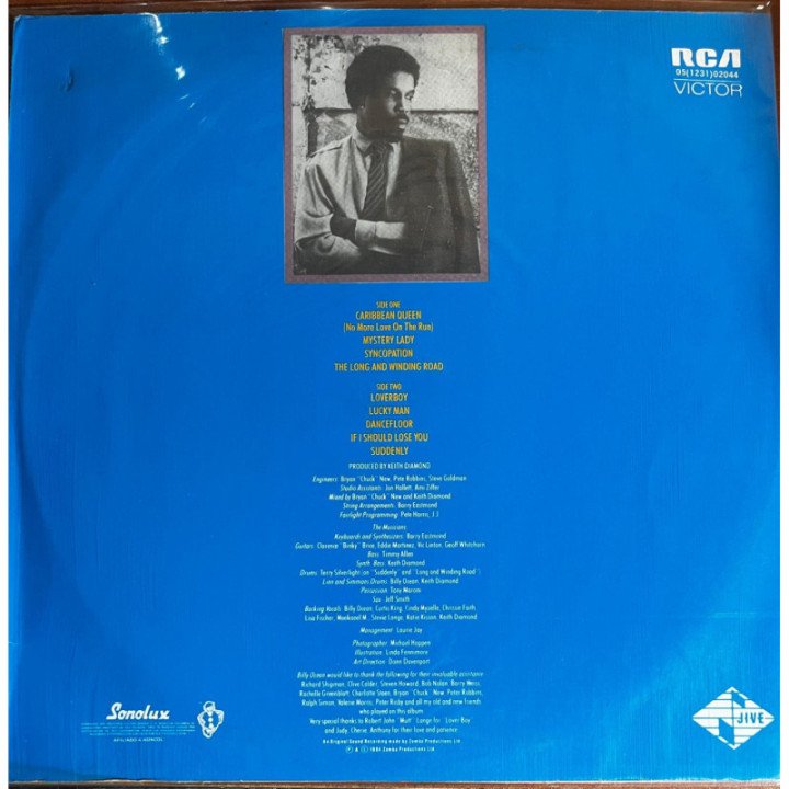 Billy Ocean - Suddenly reverso