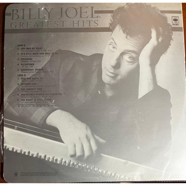 Billy Joel - Greatest Hits Volume II reverso