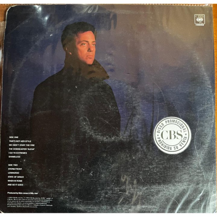 Billy Joel - Storm Front reverso