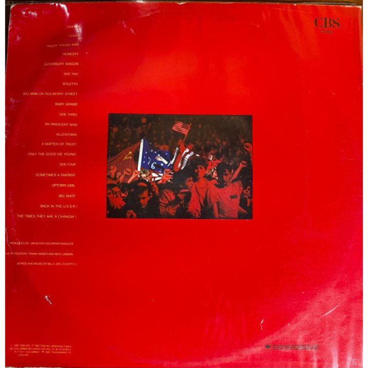 Billy Joel - Koncept (2 Vinilos) reverso