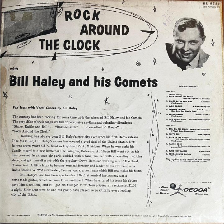 Bill Haley and his Comets - Rock arounnd the clock reverso