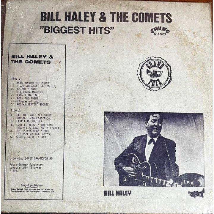 Bill Haley - Biggest Hits reverso