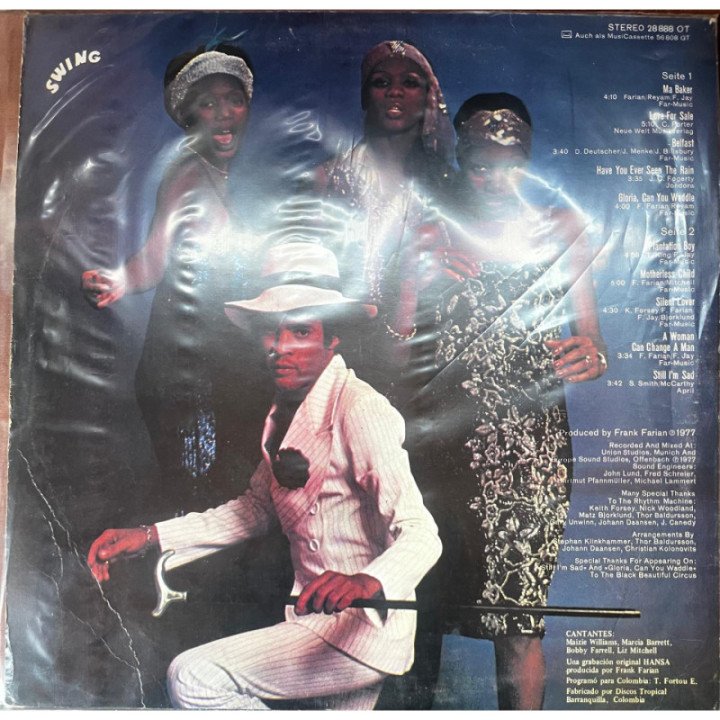 Boney M. - Love for Sale reverso