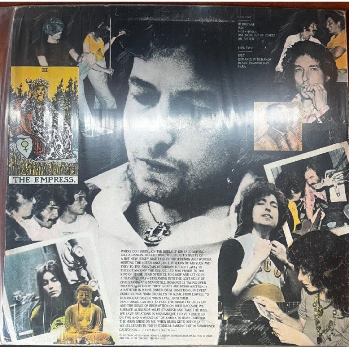 Bob Dylan - Desire reverso
