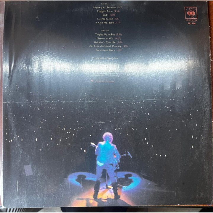 Bob Dylan - Real Live reverso