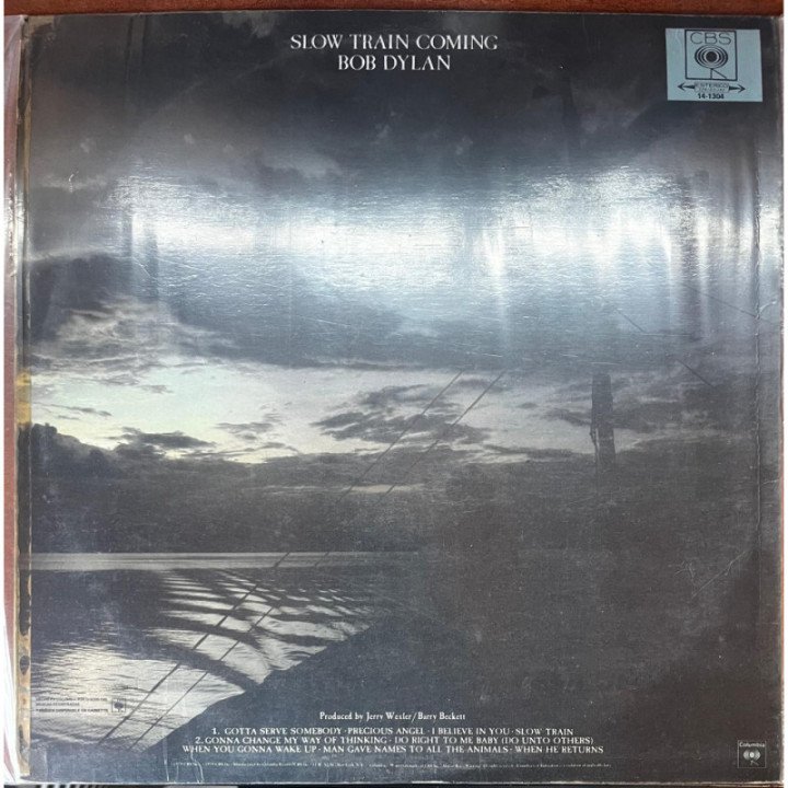 Bob Dylan - Slow Train coming reverso