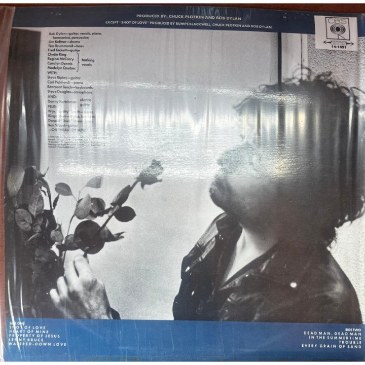 Bob Dylan - Shot of Love reverso