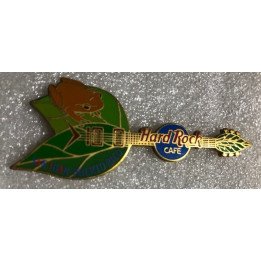 Hard Rock Cafe San Juan Puerto Rico Guitarra con rana HRC001