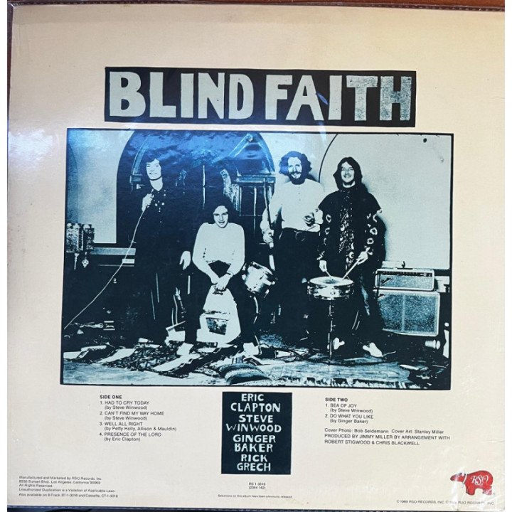 Blind Faith - Blind Faith reverso