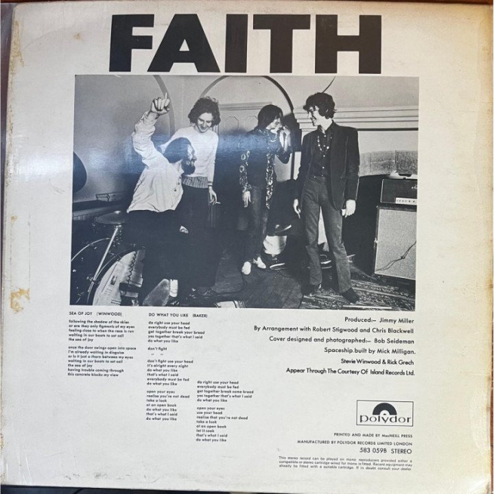 Blind Faith - Blind Faith reverso