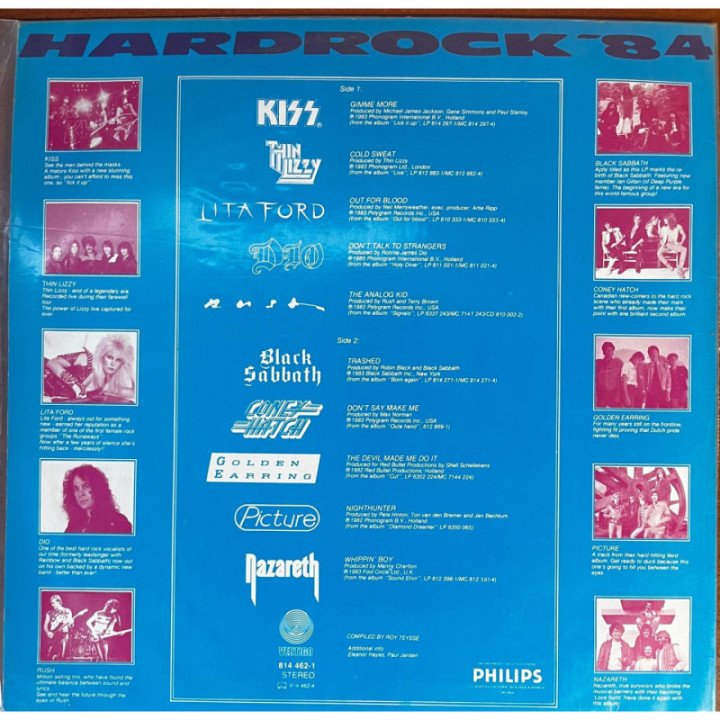 Hard Rock '84 reverso