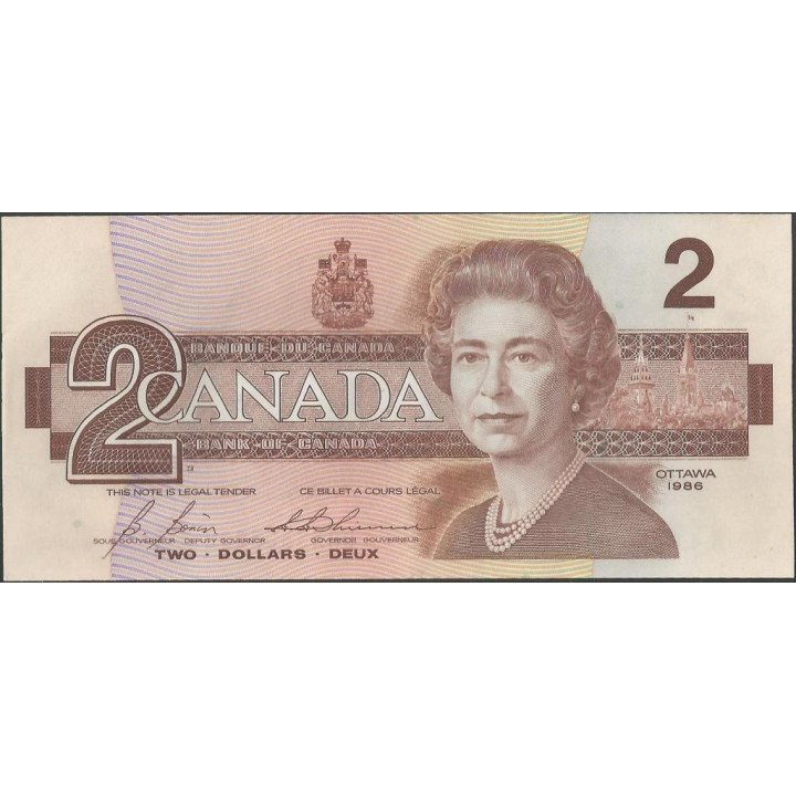 Canada 2 Dollars 1986 P94c