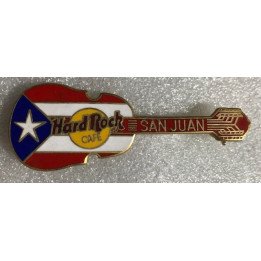 Hard Rock Cafe San Juan Puerto Rico Guitarra HRC011