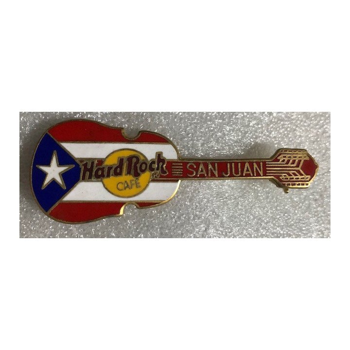 Hard Rock Cafe San Juan Puerto Rico Guitarra HRC011