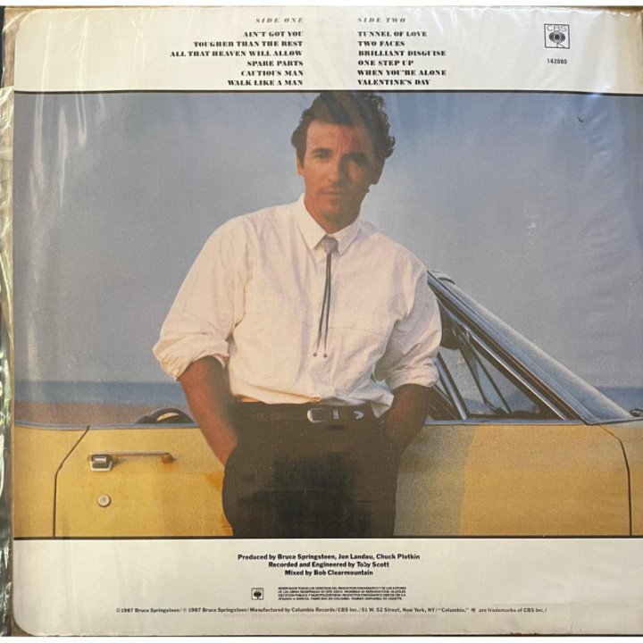 Bruce Springsteen - Tunel Of Love reverso