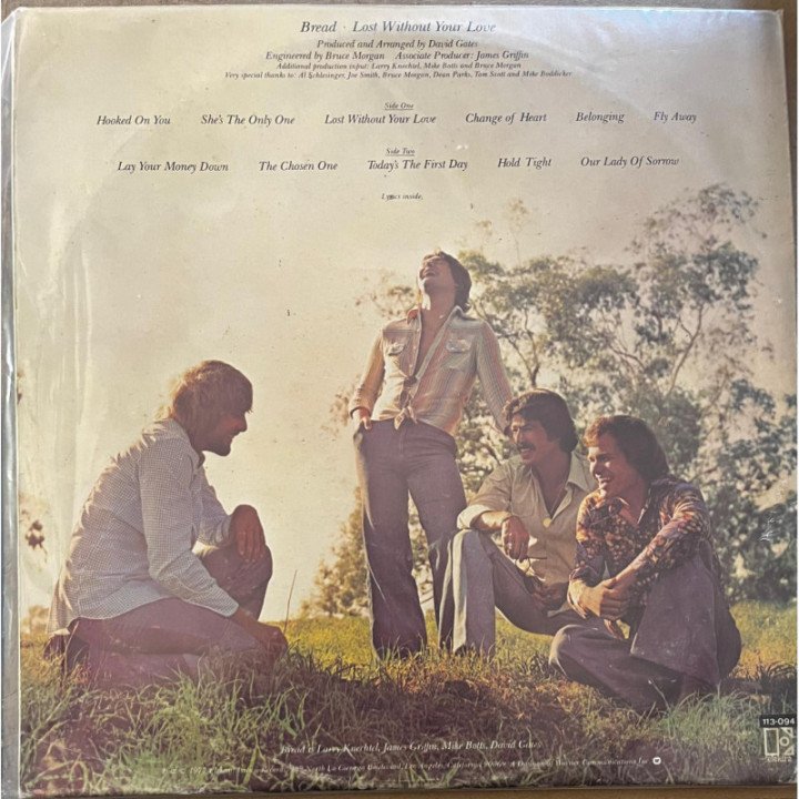 Bread - Lost Without Your Love reverso