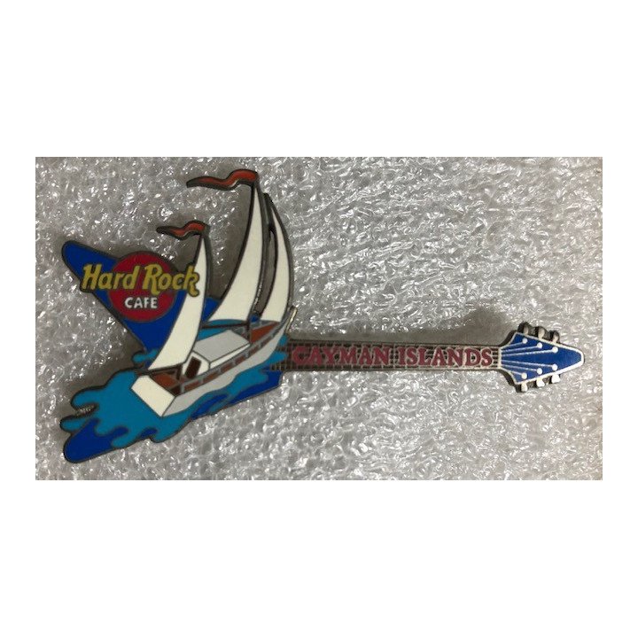 Hard Rock Cafe Islas Cayman Guitarra con Velero HRC016