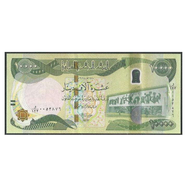 Iraq 10.000 Dinares 2022 P101d