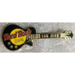 Hard Rock Cafe San Juan Puerto Rico Guitarra con Estrellas HRC017