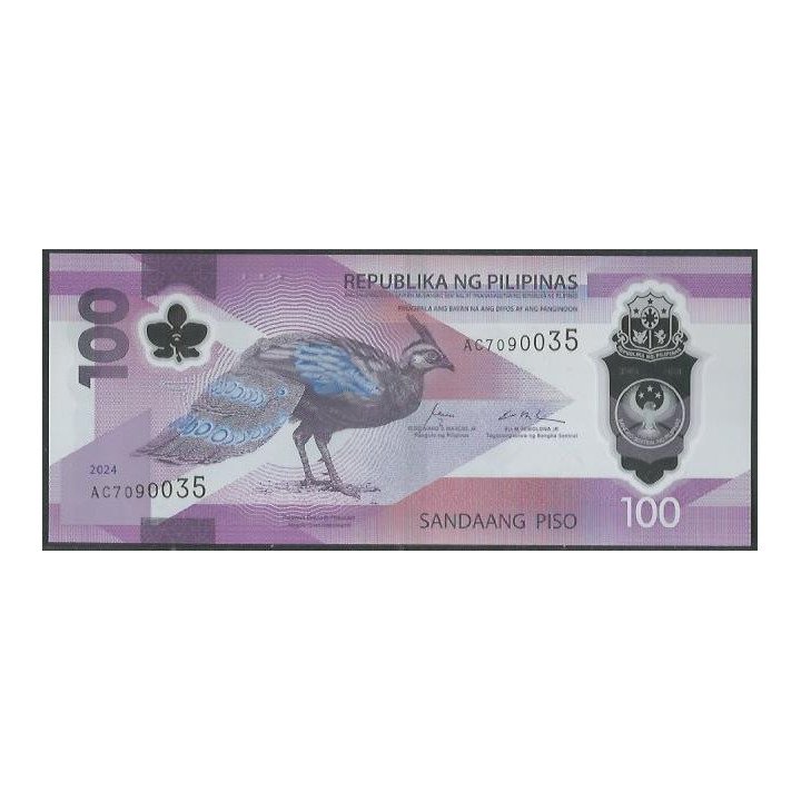 Filipinas 100 Piso 2024 P238a