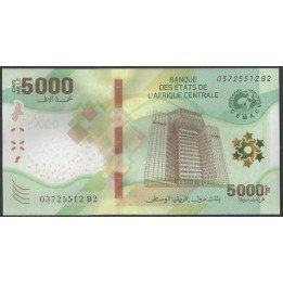 Africa Central 5.000 Francs 2022 P703
