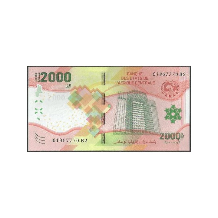 Africa Central 2.000 Francs 2022 P702