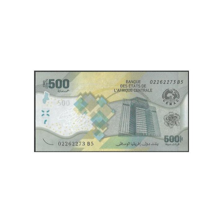 Africa Central 500 Francs 2022 P700