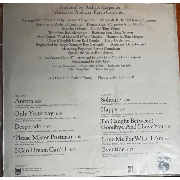 Carpenters - Horizon reverso