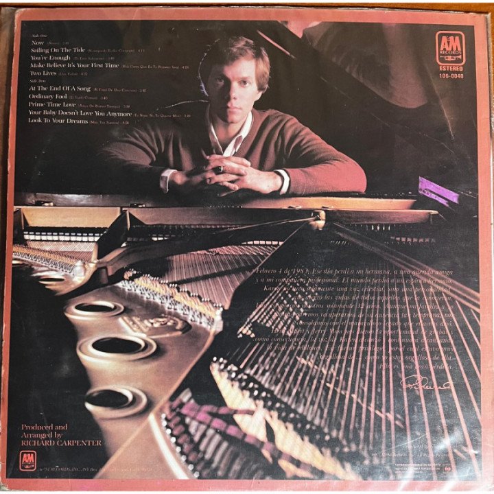 Carpenters - Voice of The Earth reverso