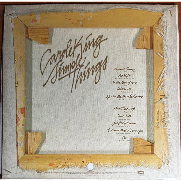Carole King - Simple Things reverso
