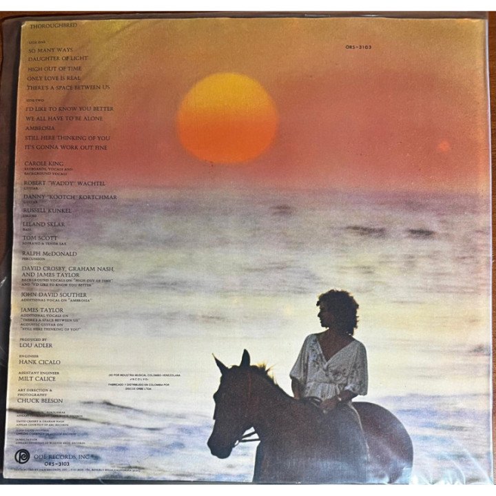 Carole King - Thoroughbred reverso