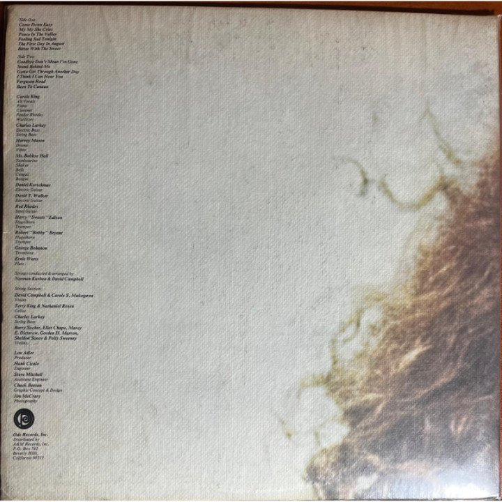 Carole King - Rhymes & Reasons reverso