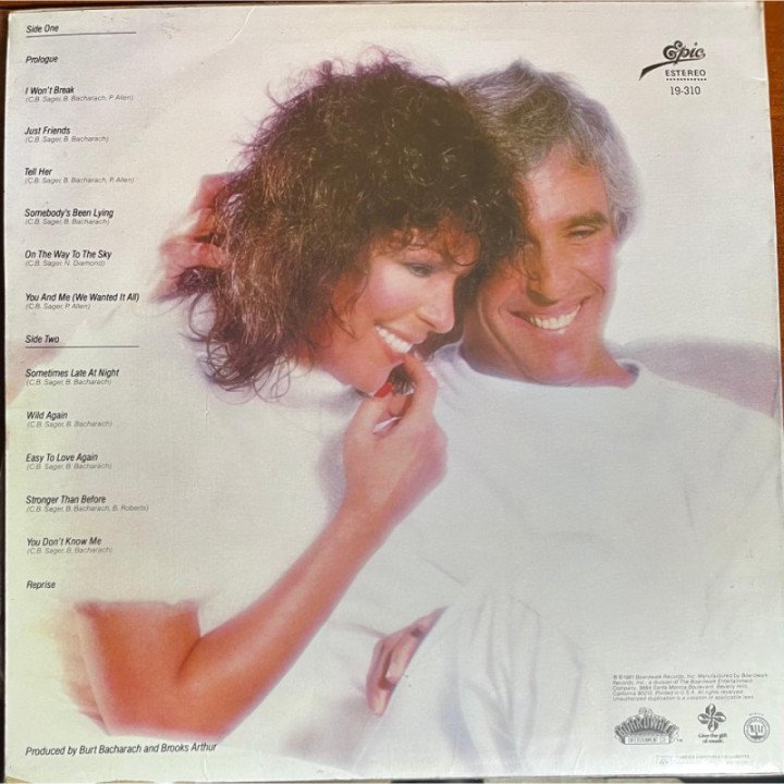 Carole Bayer Lager - Sometimes Late at Night reverso
