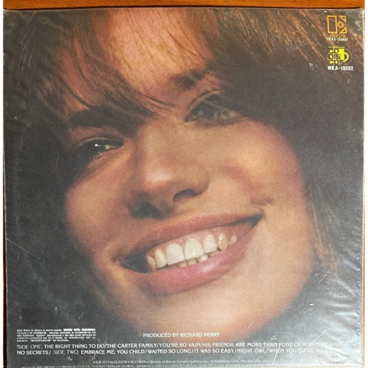 Carly Simon - No Secrets reverso