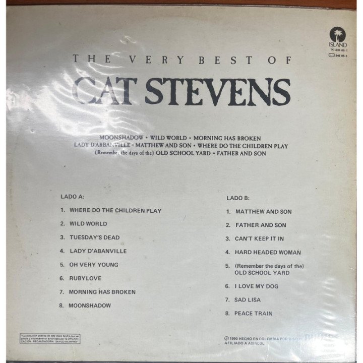 Cat Stevens -The Very Best reverso