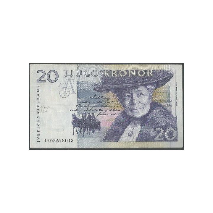 Suecia 5 Kronor 1991 P61a