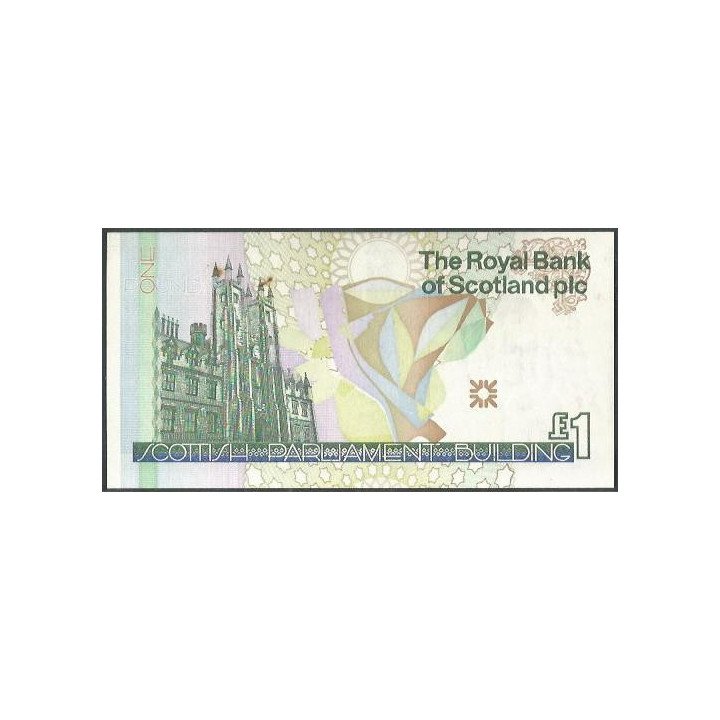 Escosia 1 Pound 12 May 1999 P360 reverso