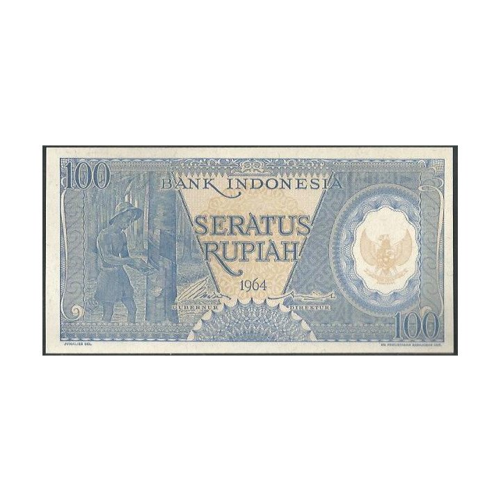 Indonesia 100 Rupias 1964 P98