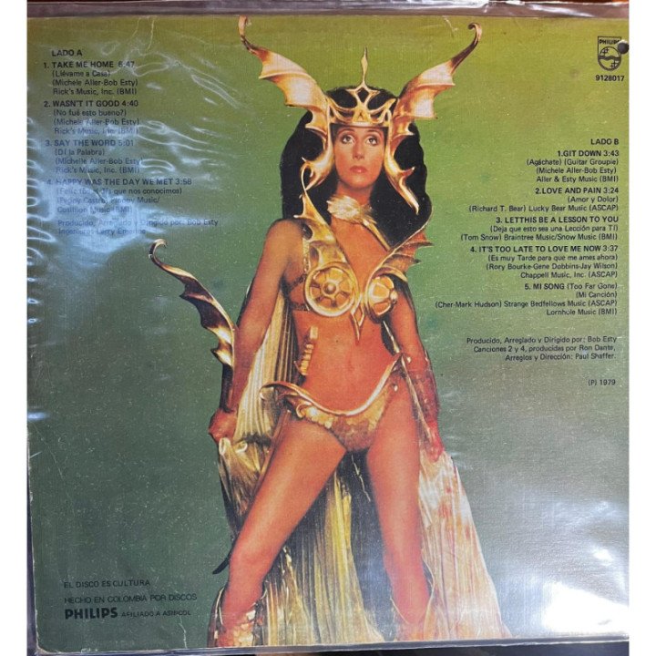 Cher - Take me Home reverso