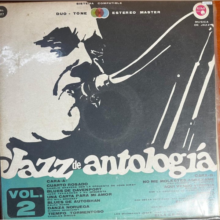 Jazz de Antologia - Vol.2 reverso