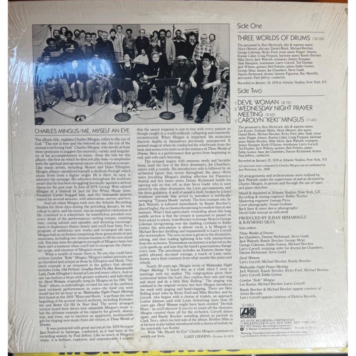 Charles Mingus - Me Myself An Eye reverso
