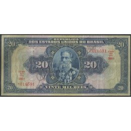 Brasil 20 Mil Reis 1931 P48c