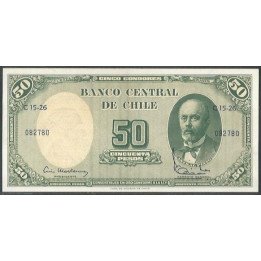 Chile 5 Centesimos ND1960-1 P126b1