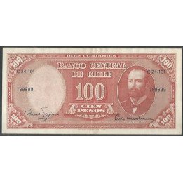 Chile 10 Centesimos ND1960-1 P127a1